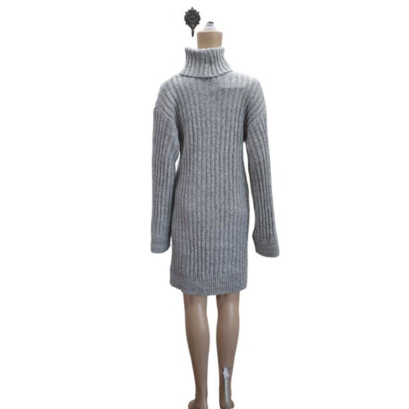CRECENT Verona Turtleneck Sweater Dress S NWT - Picture 3 of 9